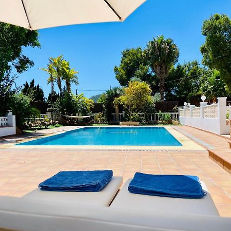 Villa Con Piscina Gigante Sant Francesc de s'Estany Exteriér fotografie