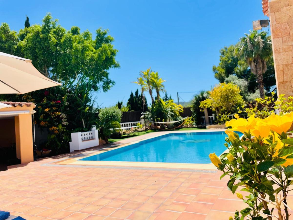 Villa Con Piscina Gigante Sant Francesc de s'Estany Exteriér fotografie