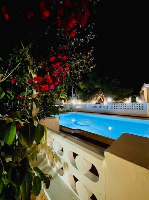 Villa Con Piscina Gigante Sant Francesc de s'Estany Exteriér fotografie